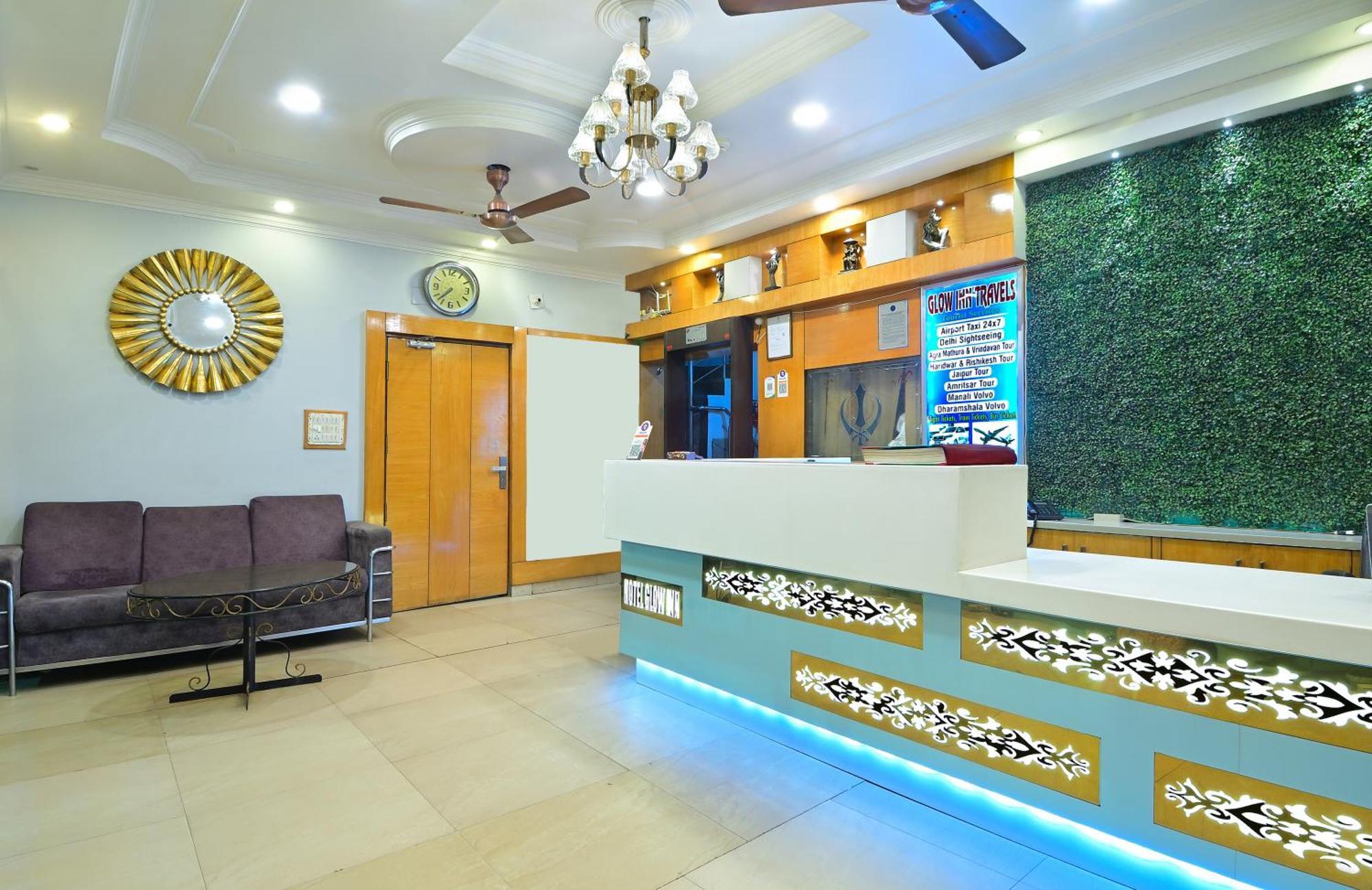 Hotel Glow Inn Paharganj-3 Mins Walk From New Delhi Railway Station Exterior photo